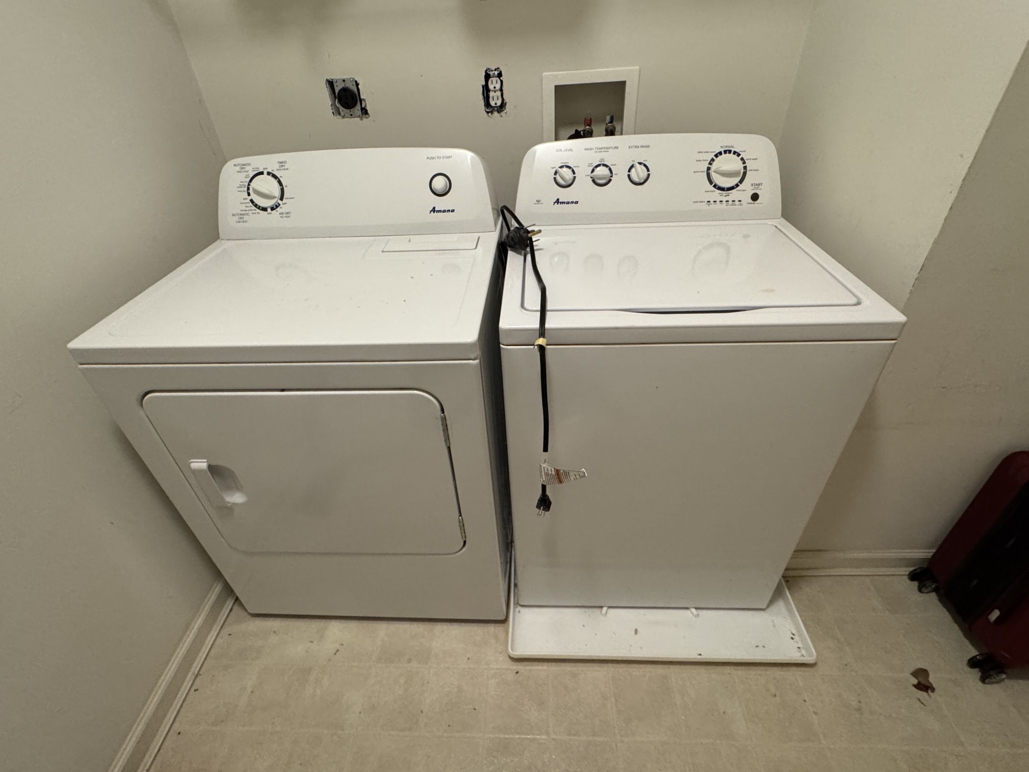 Amana Washer & Dryer