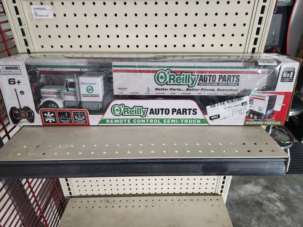 O'Reilly Auto Parts Remote Control Semi Truck