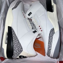 Air Jordan Retro 3 White Cement Reimagined