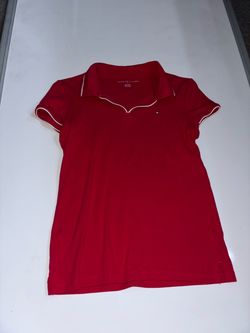 Tommy Hilfiger Red Polo Shirt