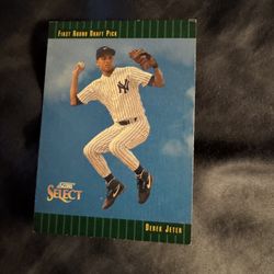 Derek Jeter Baseball Card