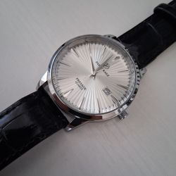 Pablo Raez Presage 44mm Quartz Luxury Date Watch New In Box