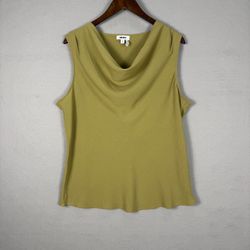 DKNY Women's XL Sleeveless Cowl Neck Top NWOT