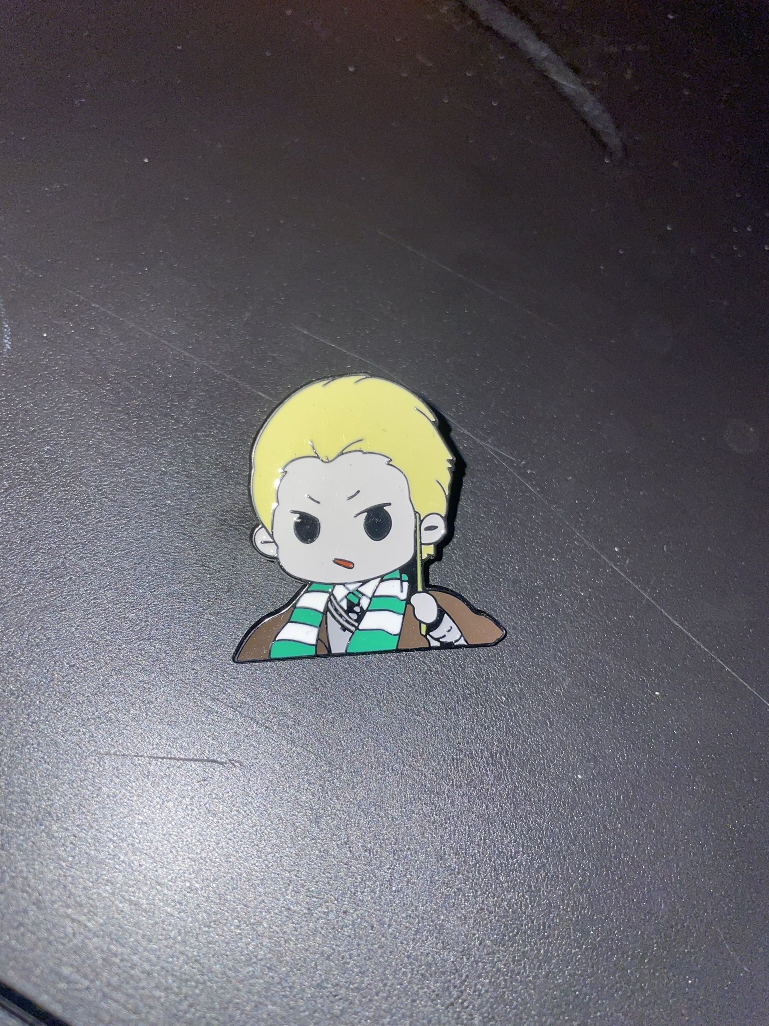 Harry Potter Warner Bros Draco Malfoy Slytherin Pin Collectible Brand New
