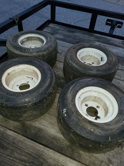 Four Golf Kart Four Lugs Wheels 