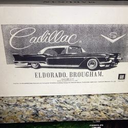 Marusan 1957 Cadillac Eldorado Brougham Mint In Mint Packaging -Rare