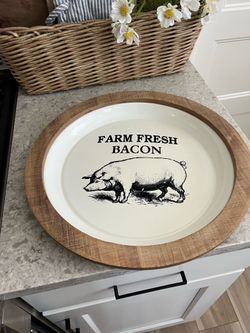 Farmhouse tray $12