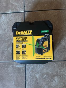 DeWalt DW088CG Self-Leveling Cross Line Laser