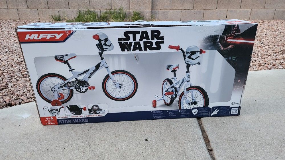 HOT Fat Bike Huffy Star Wars Stormtrooper Bike Huffy Star Wars
