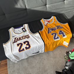 Lakers Jersey LeBron Kobe Jersey Brand New