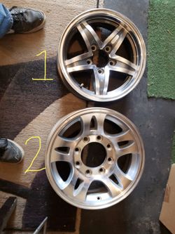 Travel trailer rims