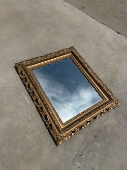 gold mirror