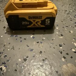 Dewalt 20v Battery 5 Ah