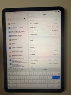 iPad Air M3 128g 11”