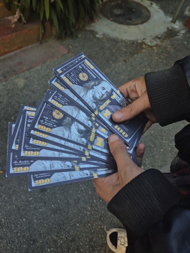 100s Gold And Silver Bills