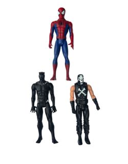 Set of Three 11.5" Marvel Action Figures
