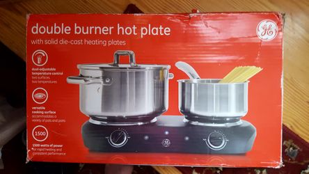 GE double burner hot plate..used