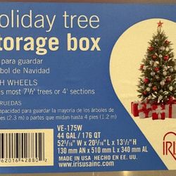 IRIS Large 45 Gal. Capacity Garage Storage Bin, Approx.  52" X 20" X 13" 