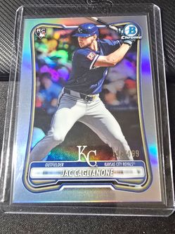 2026 Bowman Chrome - Jac Caglianone #79 Refractor /499 (RC)