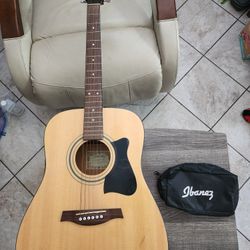 Ibanez V50MJP-NT-27-01 Acoustic Guitar With Extras