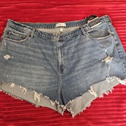 Abercrombie & Firch Women's SIZE 24 Jean Shorts New