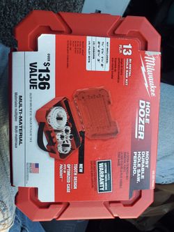 Milwakee Hole Dozer New