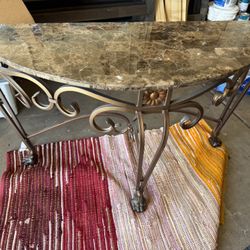 Marble Entry Table