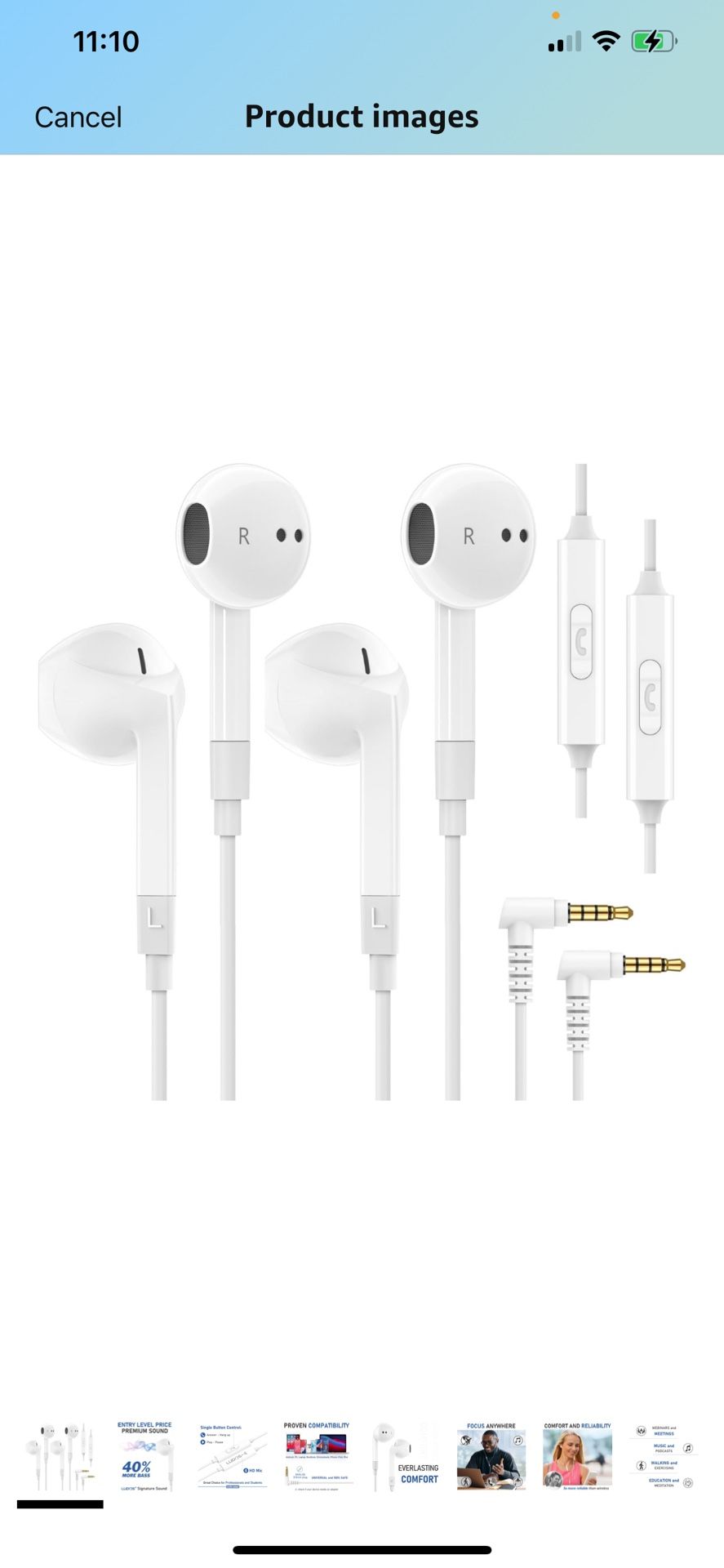 New 2 Pack Earbuds