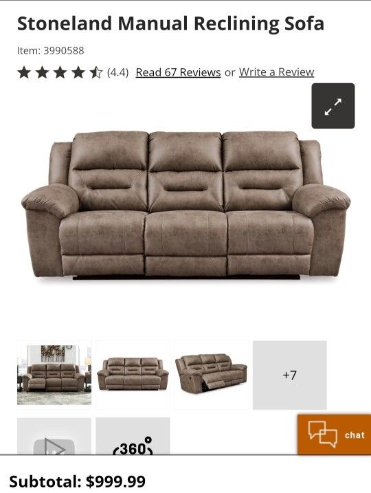 Recliner Sofa