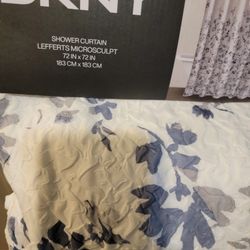 DKNY Shower Fabric Curtain
