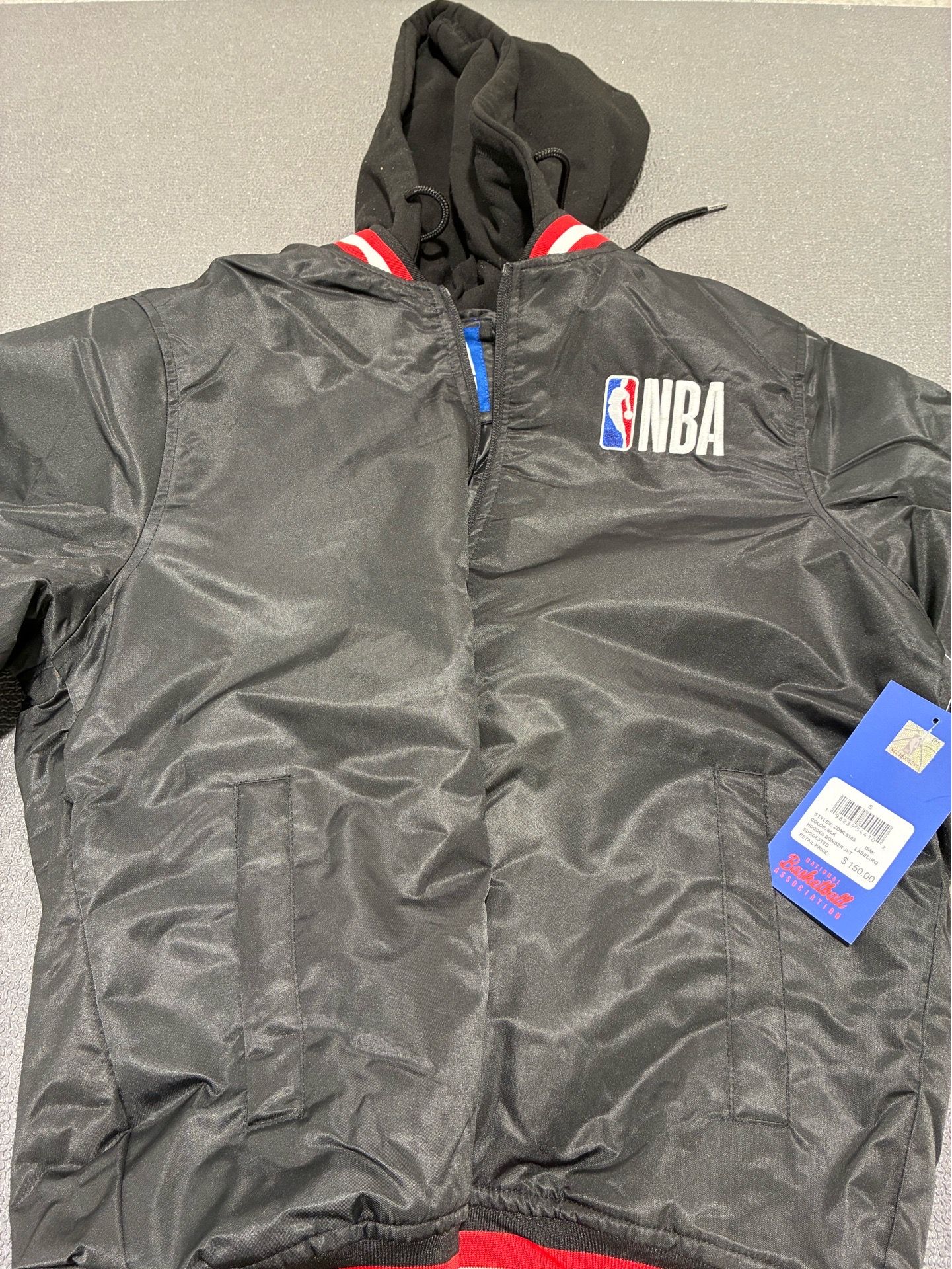 S NBA official jacket