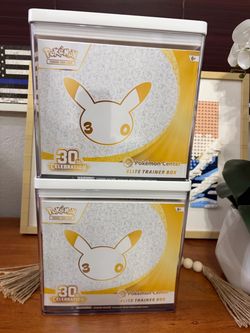 Pokémon Center 30th Celebration Elite Trainer Box x2 ETB PKC