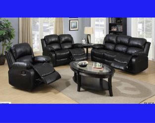 💥FREE DELIVERY💥Brand New  3PC Reclining Sofa Loveseat Chair Set