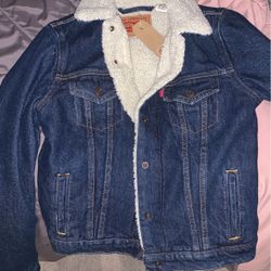 Levi Jean Jacket  Size XS brand New tag Still On 