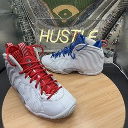 Nike Little Posite One (GS) White USA Moon NASA Youth Sz 4Y