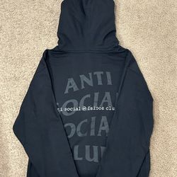Anti Social Social Club x Fragment Collab Hoodie Size Small Brand New