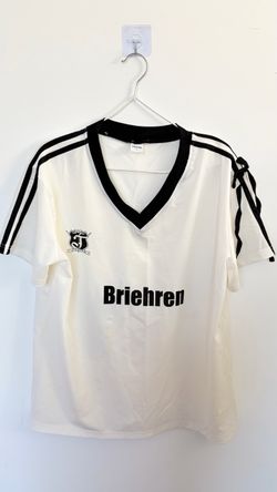 Briehren Soccer Jersey White Black
