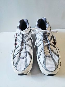 Vtg 2008 Nike Air N'Sight III Metallic Silver White Men's Size 9.5 Y2K 31820-101