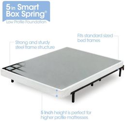 Item #42 Queen Size Smart Box Spring Zinus Armita 9 Inch Smart Box Spring / Mattress Foundation / Built-to-Last Metal Structure / High Profile / Easy