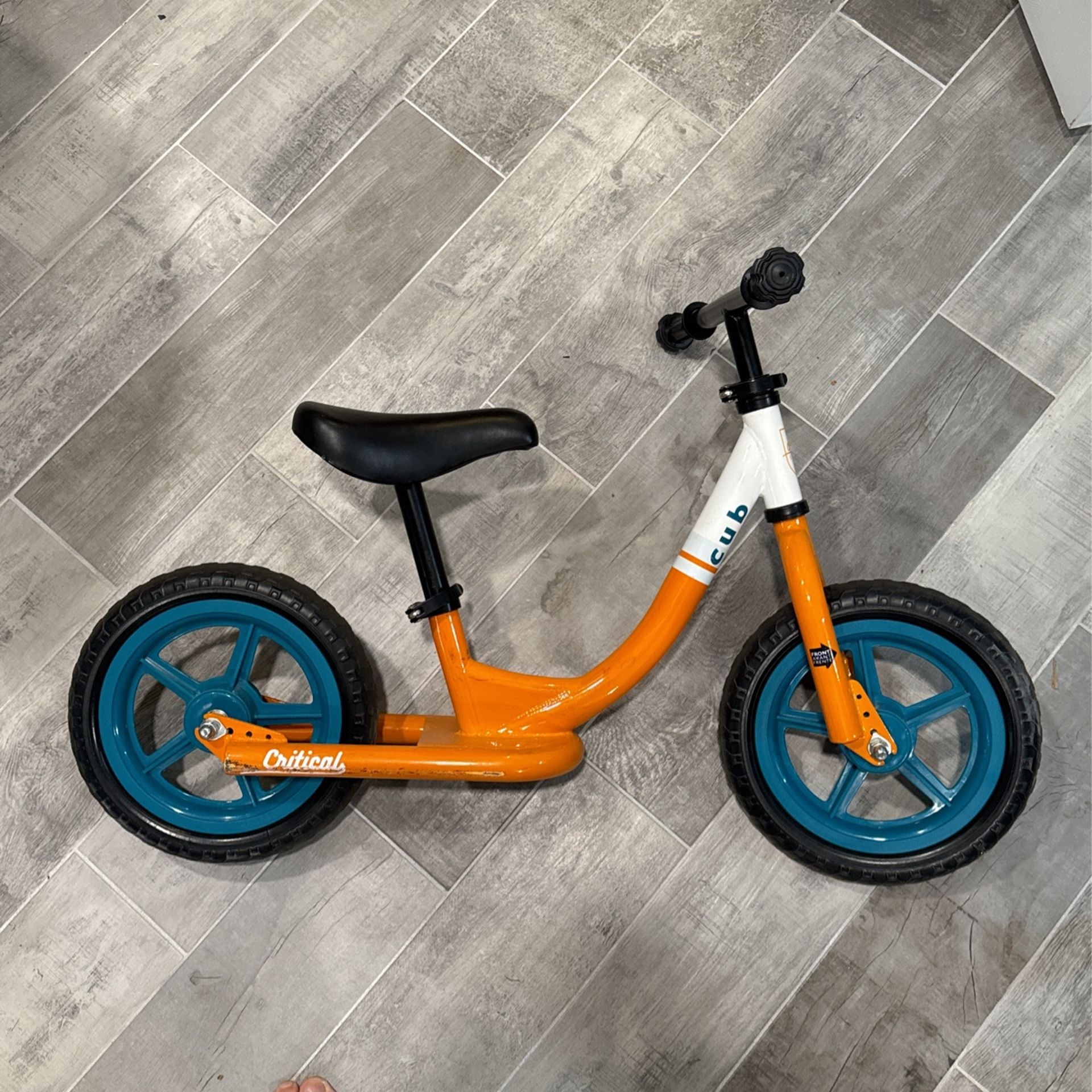 Kids Balance Bike Critical Cycles
