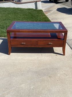 Glass Coffee Table 