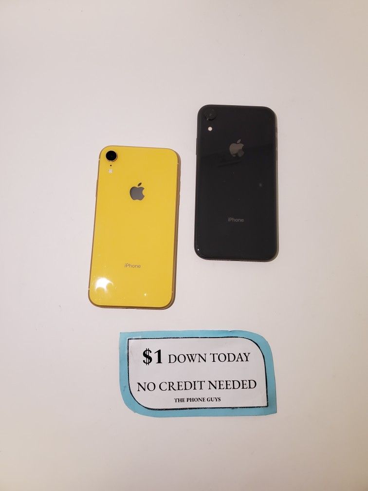 Apple IPhone XR 90 Days Warranty Payment Plan Available ONLY $1 DOWN