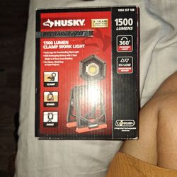 Husky Rechargeable Clamp Work Loght 