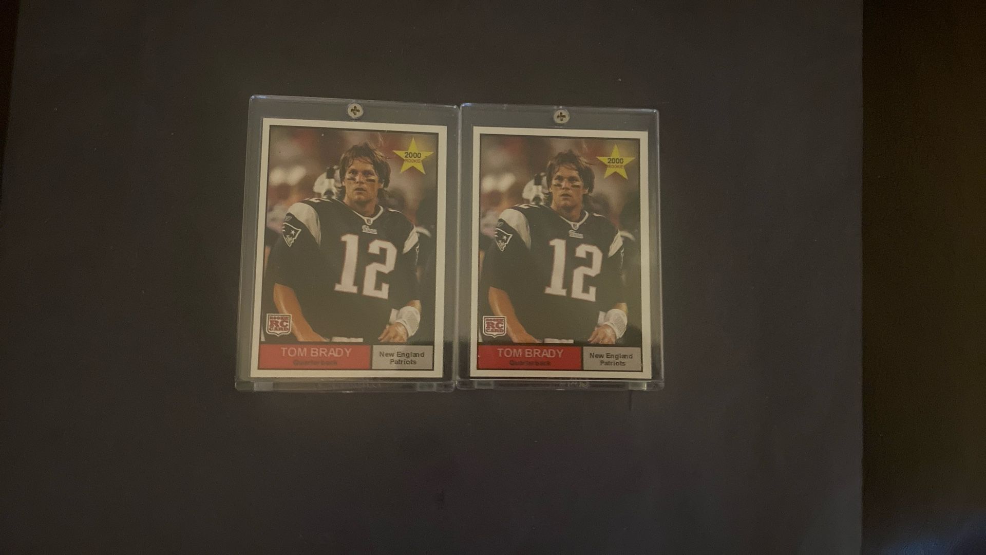 Tom Brady Rookie 2000 Promo Lot