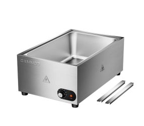 CAMMOO Electric Food Warmer – Stainless Steel Buffet / Catering Countertop Warmer