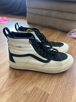 Vans Sk8-Hi MTE-2 "Varsity" sneakers in Black/Marshmallow