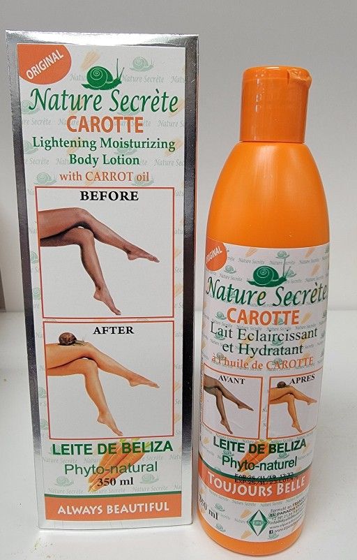 Nature Secrete Carrot Lightening Body Lotion 350ml