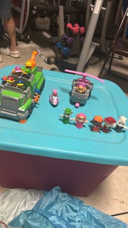 PAW Patrol Toy Lot with Vehicles and Figures