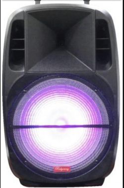 Bluetooth speaker SD card,slot USB port,FM radio,microphone included for karaoke