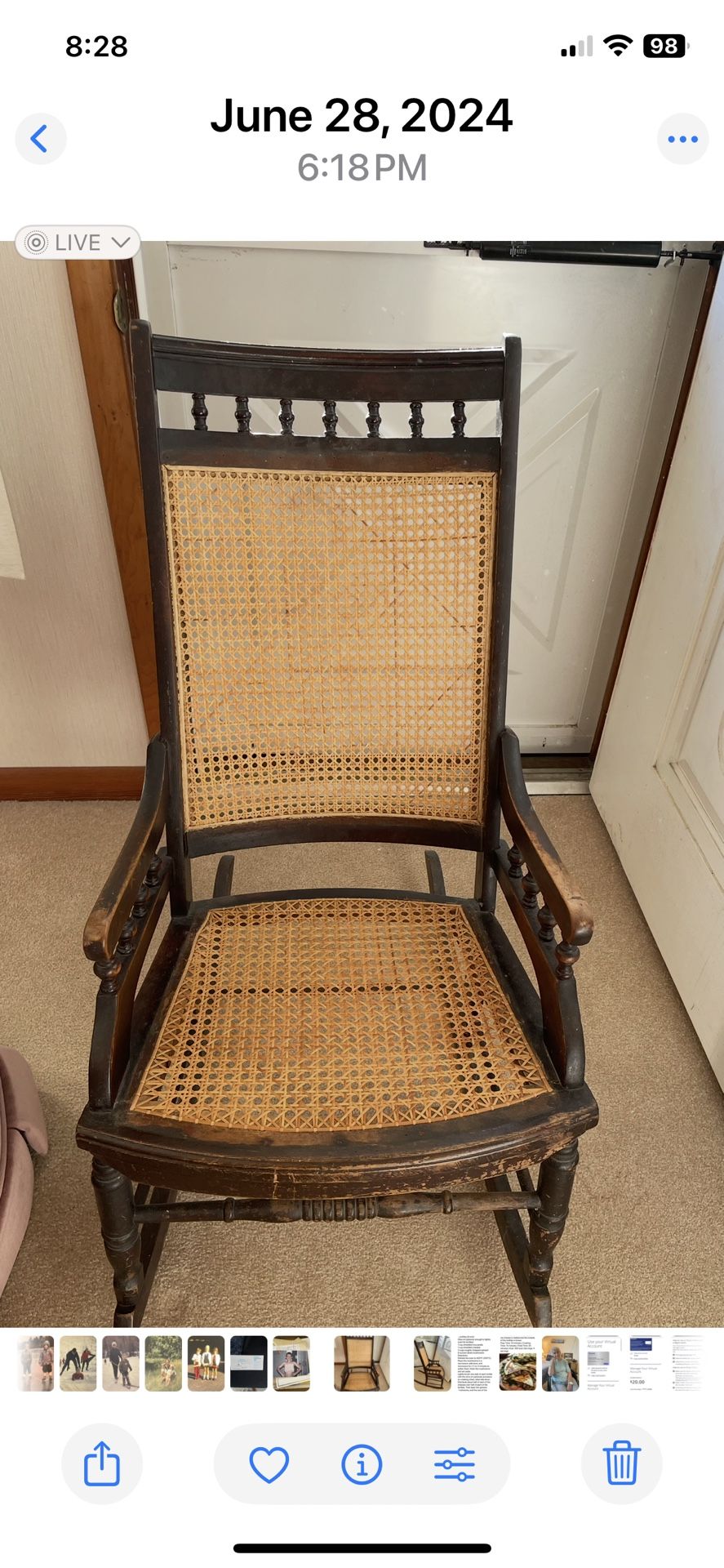 Antique rocker